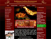 Tablet Screenshot of kohinoor-indianfood.com
